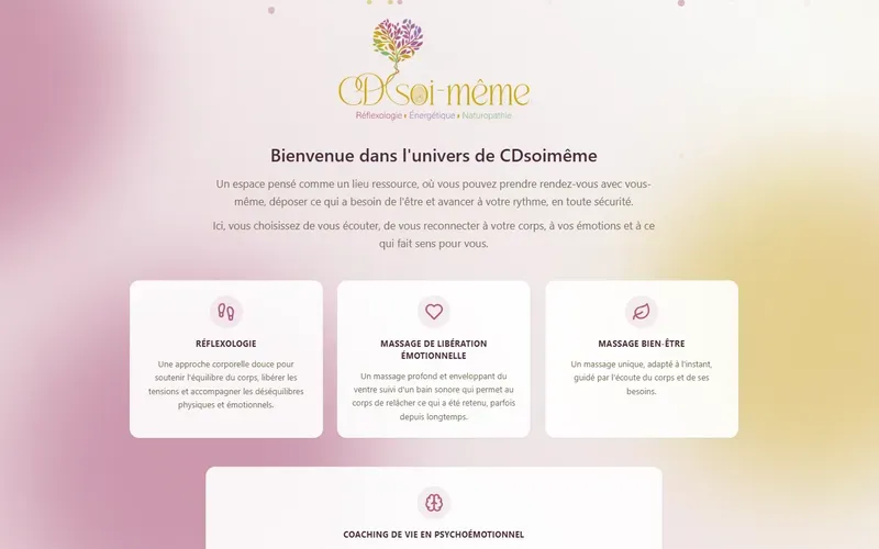 Tableau de bord du CRM développé pour CD Soi-Même