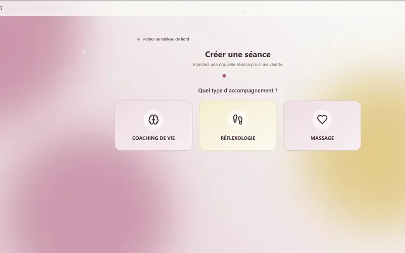 CRM CDSoimême, logiciel sur mesure réalisé par Webomax